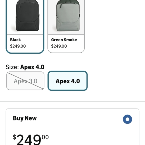 NWT TROUBADOUR Apex 4.0 Backpack, Basalt Color - Picture 10 of 10